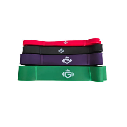 GymKing 4 band resistance set