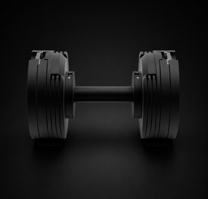 GymKing 40kg Adjustable Dumbbell with Rack