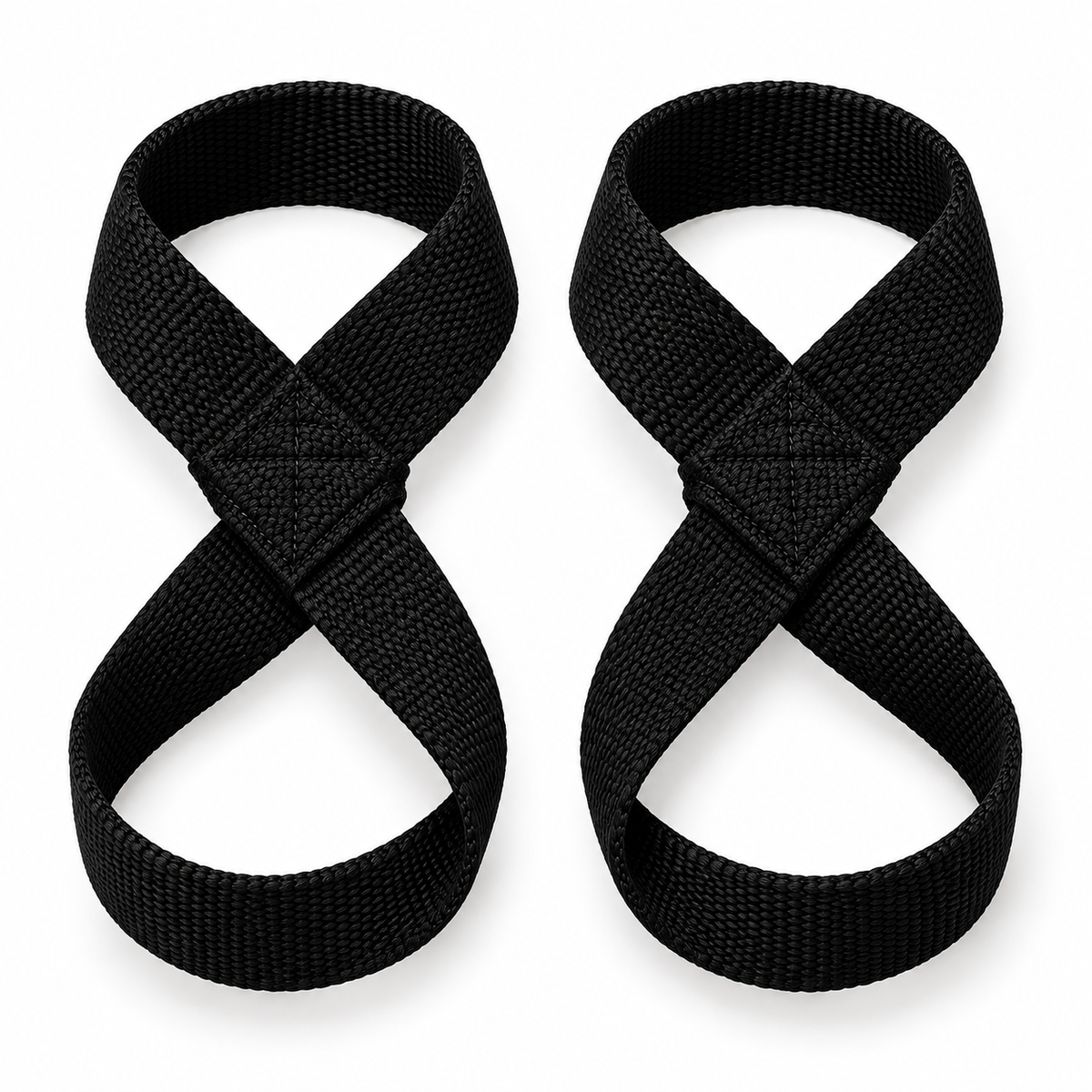 Powerlifting straps Figure 8