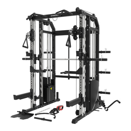 GymKing X3 landmine attachment fitted to the X3 Pro multi functional trainer