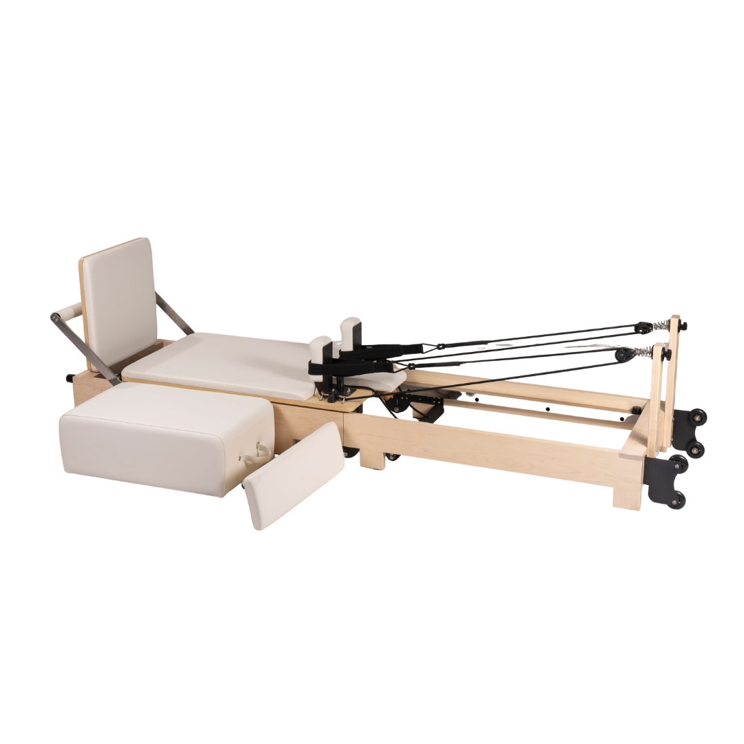 aligne-pilates-folding-reformer-white