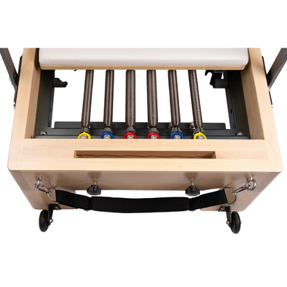 aligne-pilates-folding-reformer-white