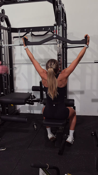 Video of the GymKing GK-6000 pin-loaded multi functional trainer