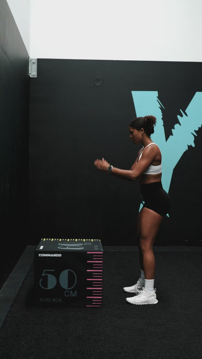 3-in-1 Foam Plyo Box – Lightweight Home Gym Plyometric Box