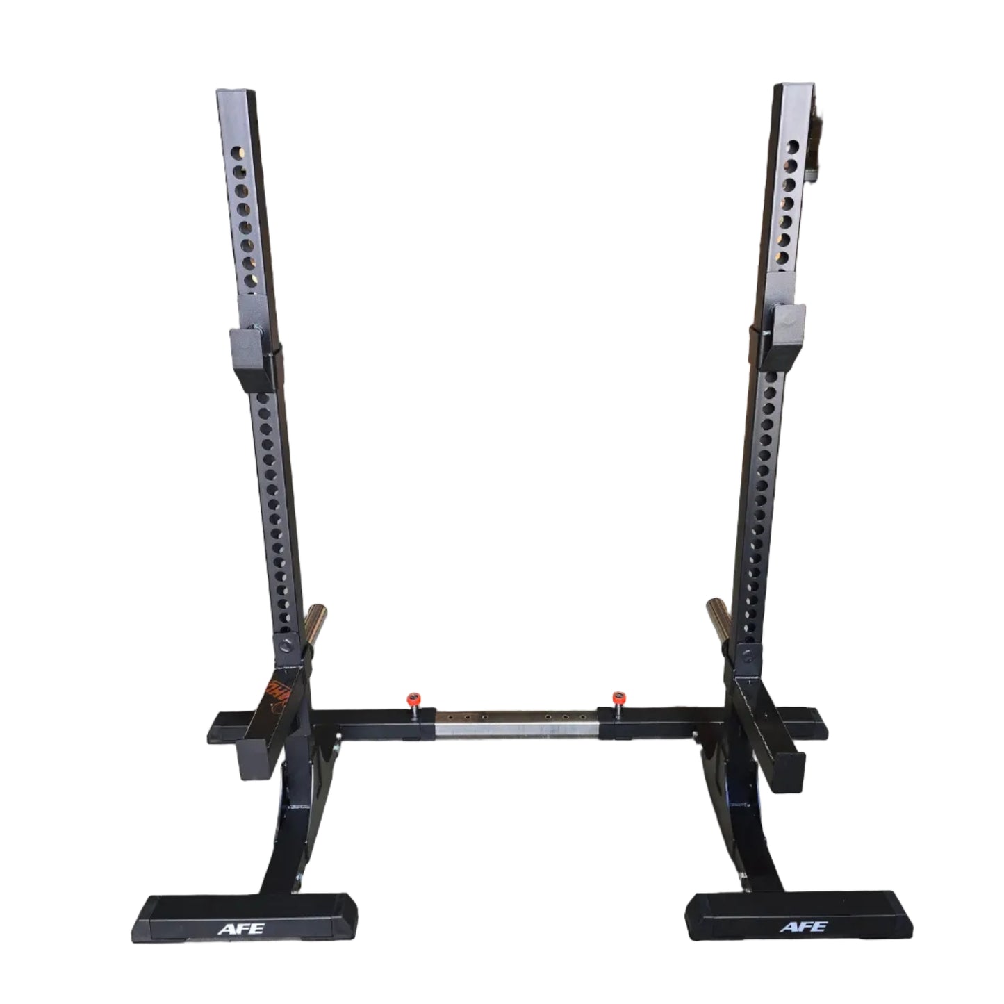 AFE Heavy Duty Adjustable Squat Stands with Dip Handle