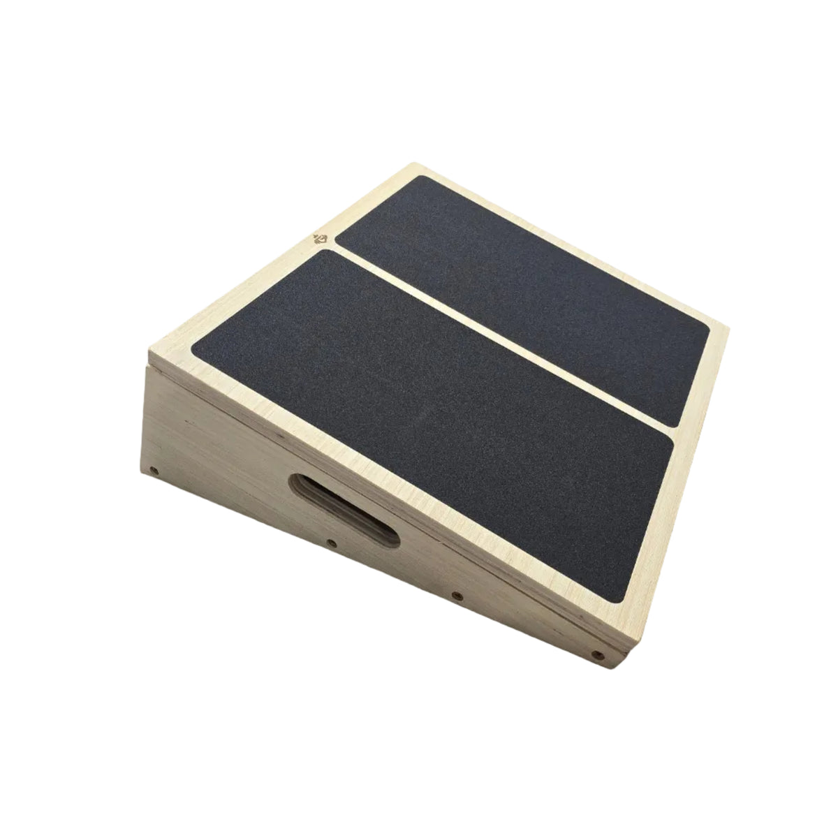 Large adjustable wooden slant board 46 x 42cm with non-slip grip surface