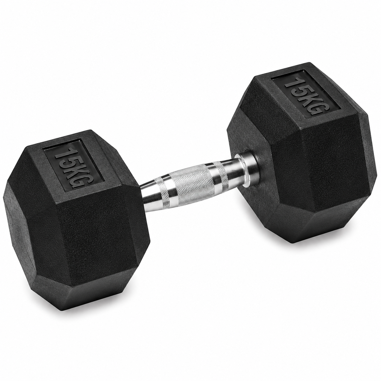 Rubber Hex Dumbbell