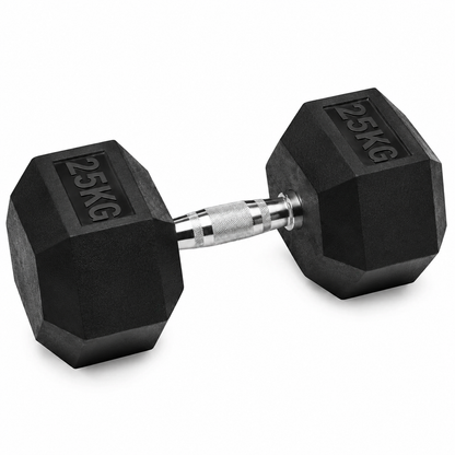 Rubber Hex Dumbbell