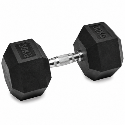 Rubber Hex Dumbbell