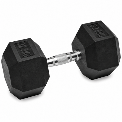 Rubber Hex Dumbbell
