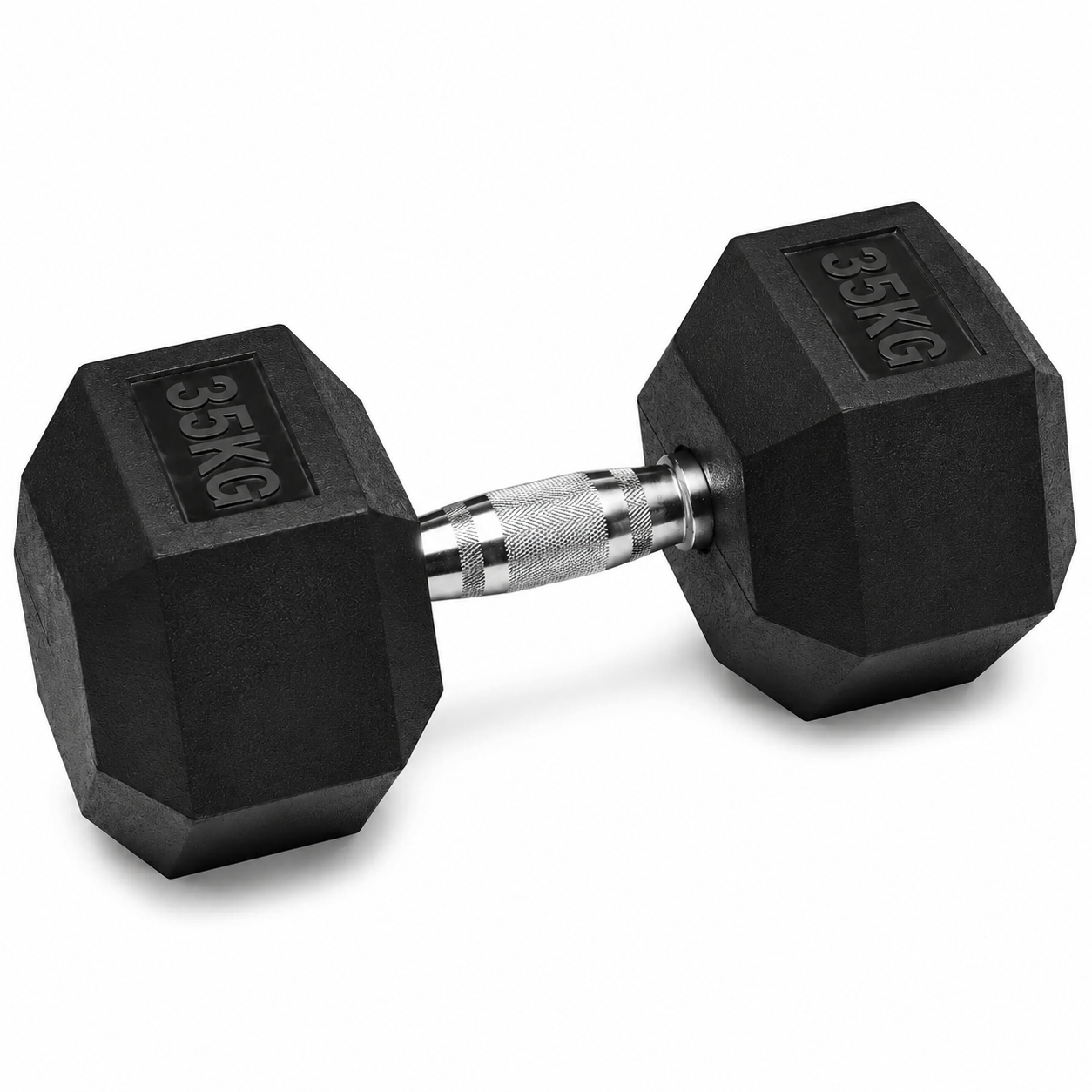 Rubber Hex Dumbbell