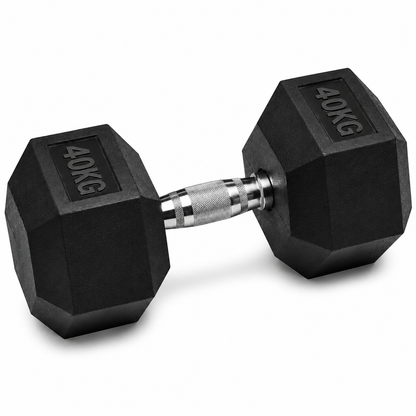 Rubber Hex Dumbbell