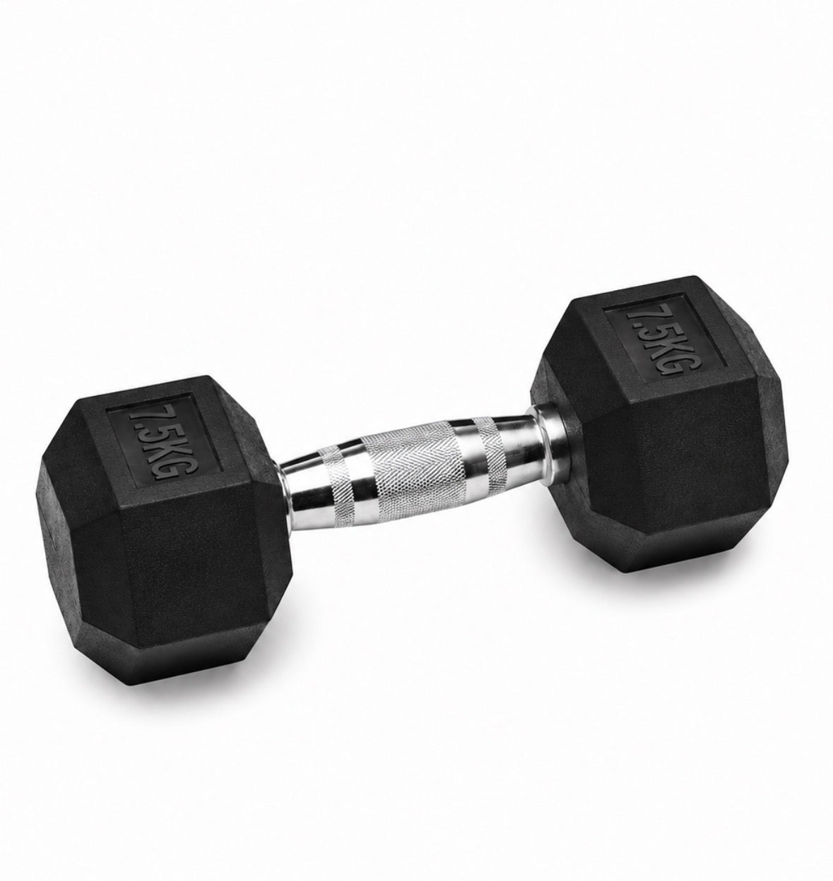 Rubber Hex Dumbbell