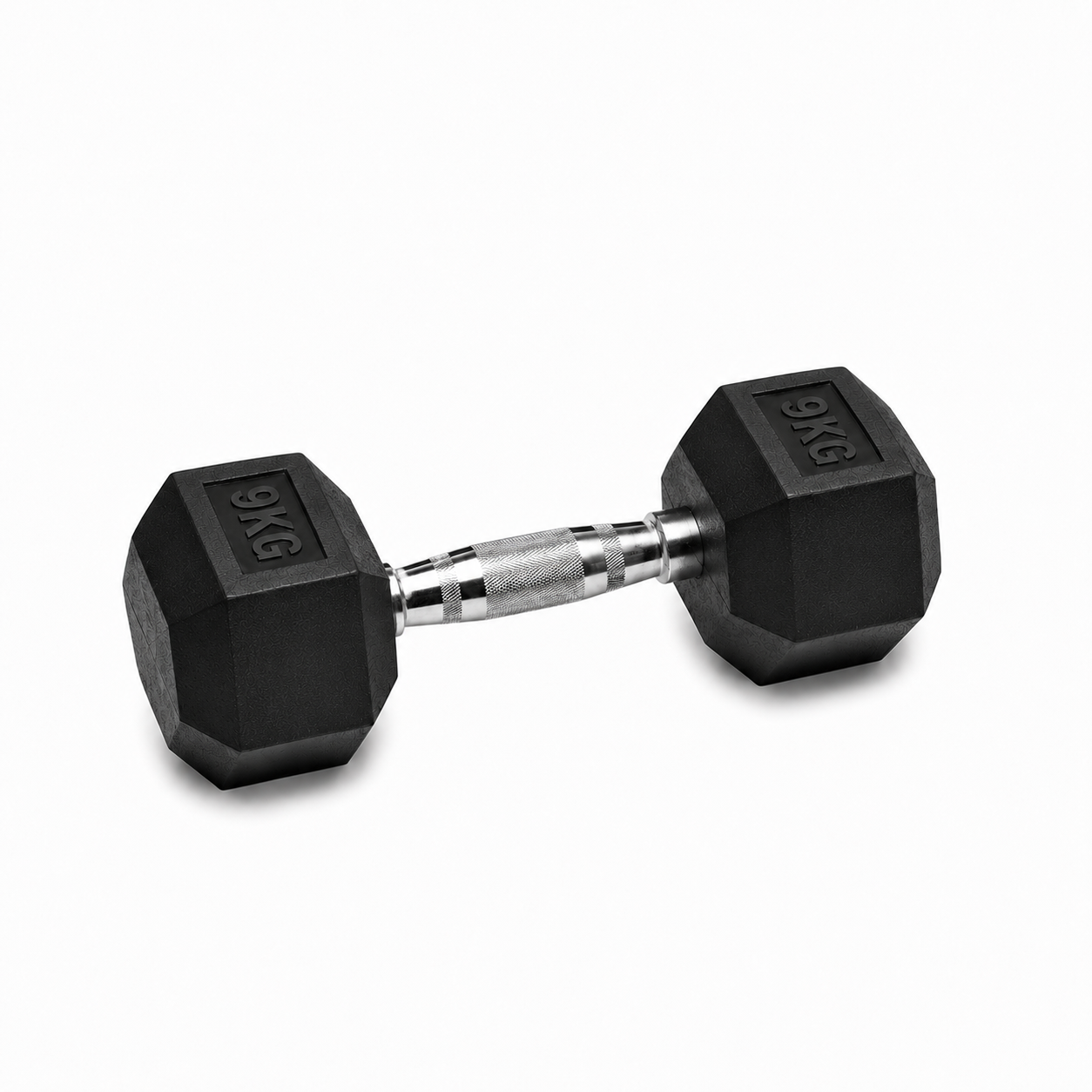 Rubber Hex Dumbbell
