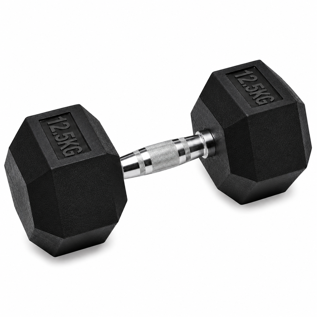 Rubber Hex Dumbbell