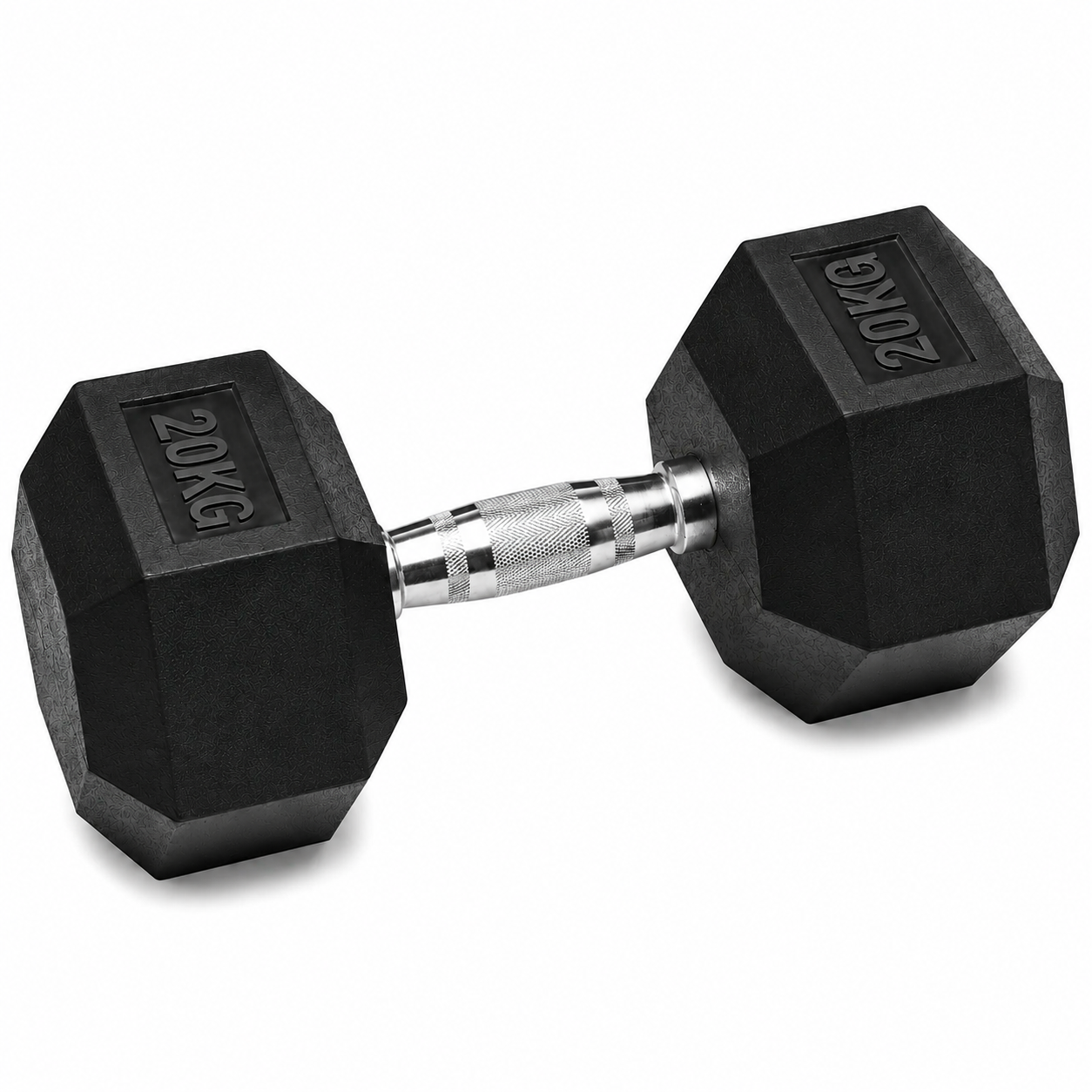 Rubber Hex Dumbbell