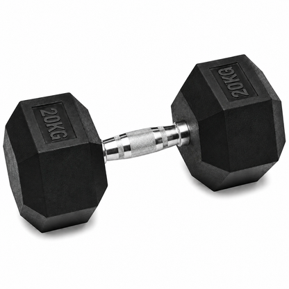 Rubber Hex Dumbbell