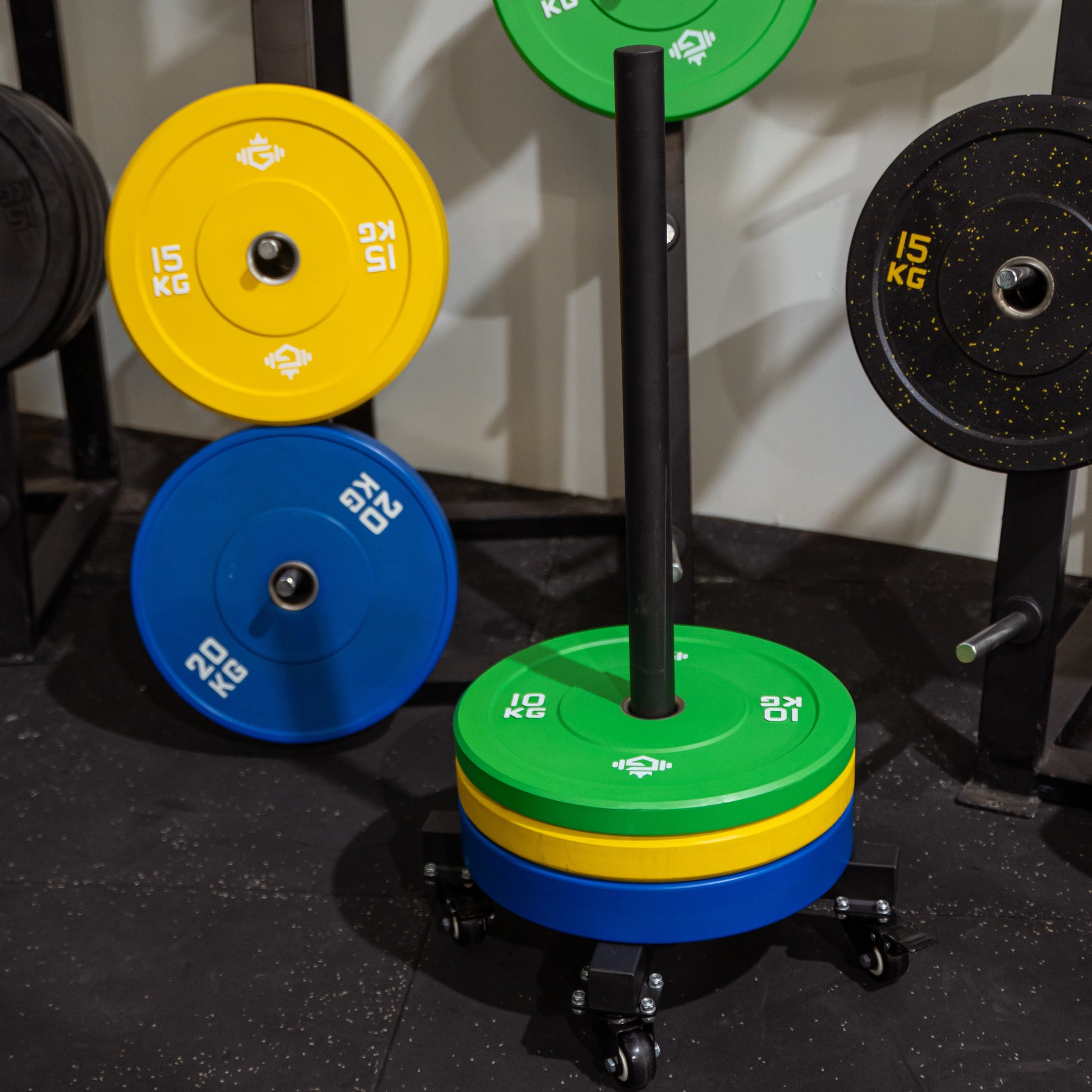 vertical weight plate rack 